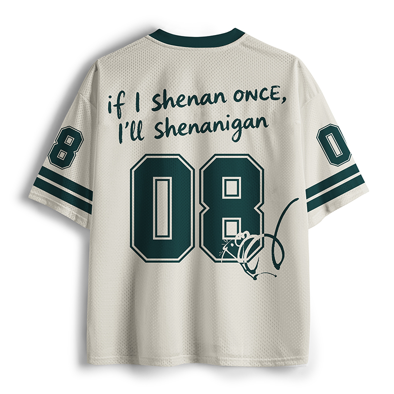 Tokyo-Tiger If I Shenan Once I'll Shenanigan Mesh Jersey