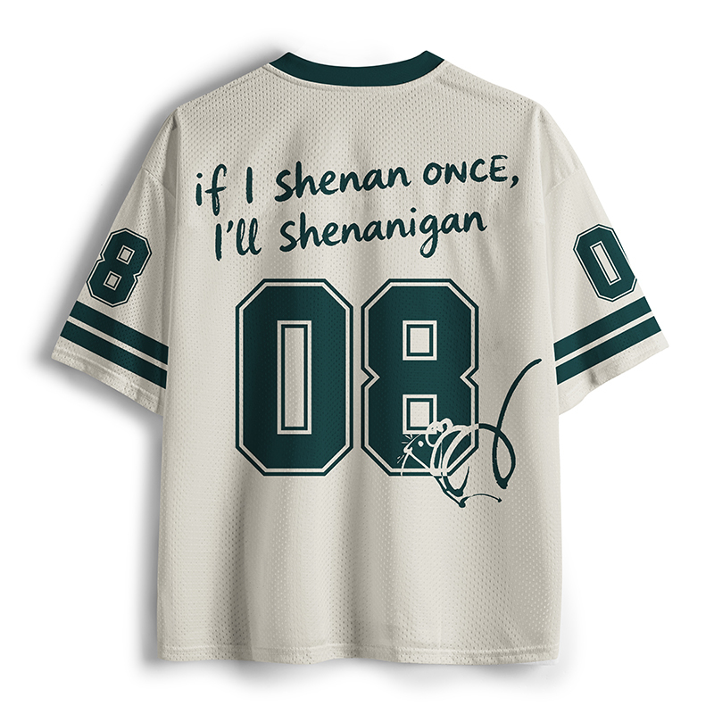 Tokyo-Tiger If I Shenan Once I'll Shenanigan Mesh Jersey