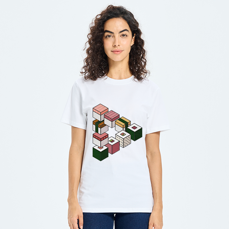 Tokyo-Tiger Infinite Loop Sushi Classic T-Shirt