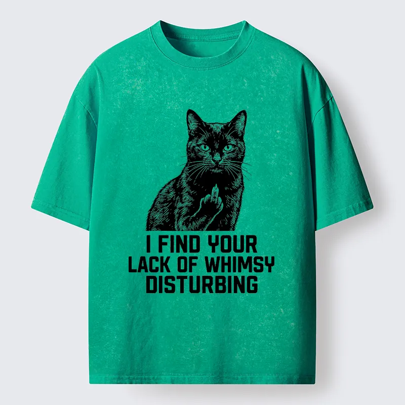 Tokyo-Tiger Cool Cat Humor Art Washed T-Shirt