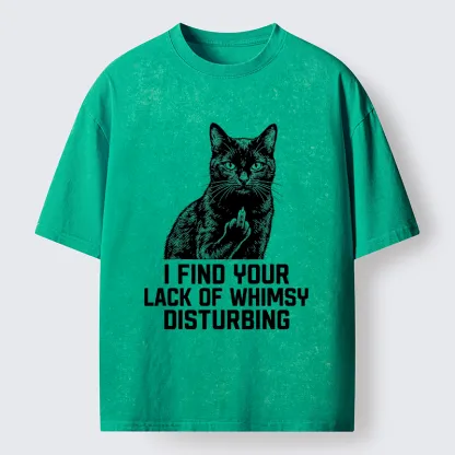 Tokyo-Tiger Cool Cat Humor Art Washed T-Shirt