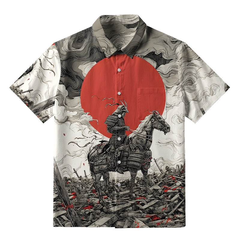 Tokyo-Tiger The Last Samurai Button-up Shirt