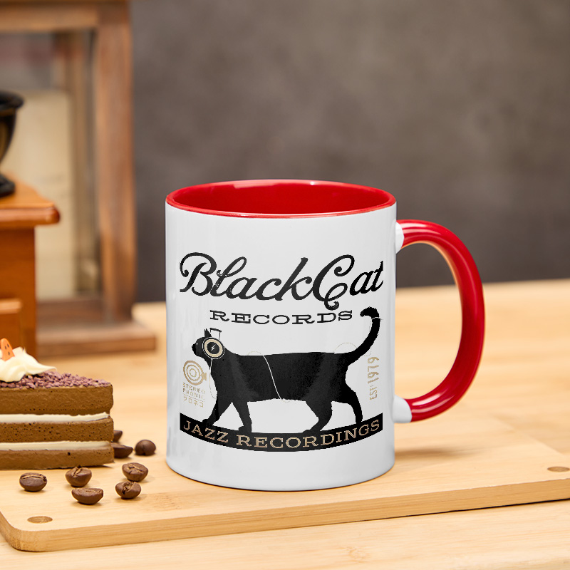 Tokyo-Tiger Black Cat Japan Mug