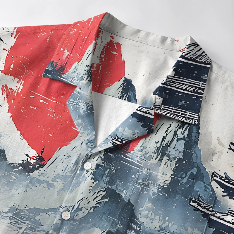 Tokyo-Tiger Japanese Samurai Bigfoot Aloha Hawaiian Shirt