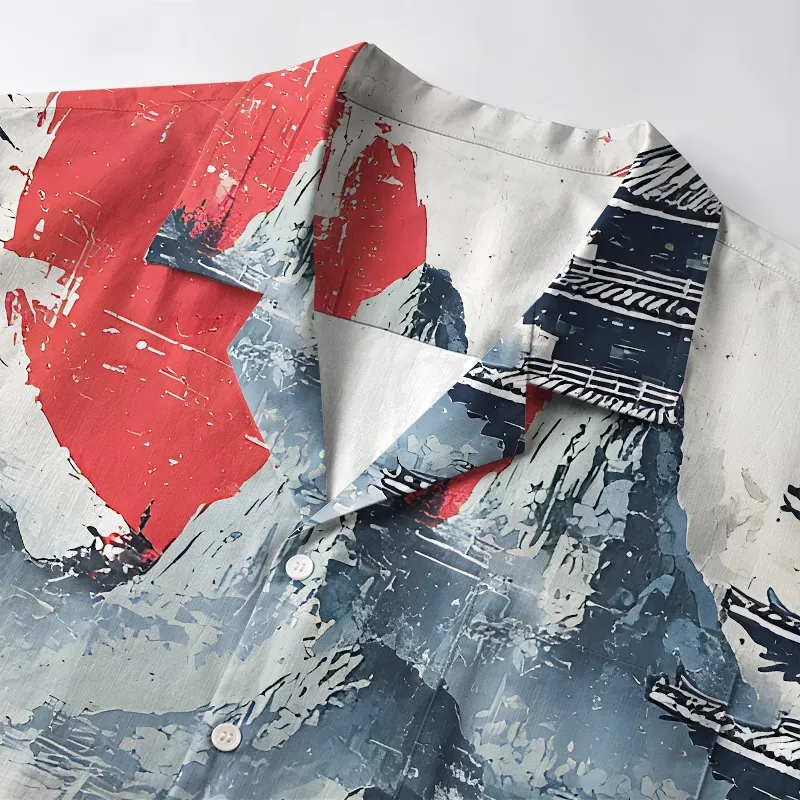 Tokyo-Tiger Japanese Samurai Bigfoot Aloha Hawaiian Shirt