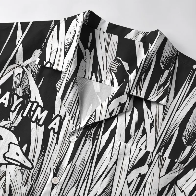 Tokyo-Tiger Serious Goose Aloha Hawaiian Shirt