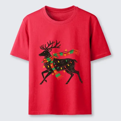 Tokyo-Tiger Christmas Light Reindeer Classic T-Shirt
