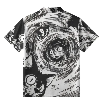 Tokyo-Tiger Cat In The Vortex Aloha Hawaiian Shirt