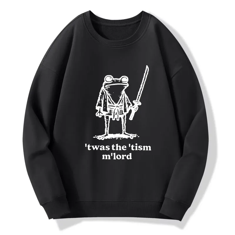 Tokyo-Tiger Focused Samurai Frog Classic Sweatshirt