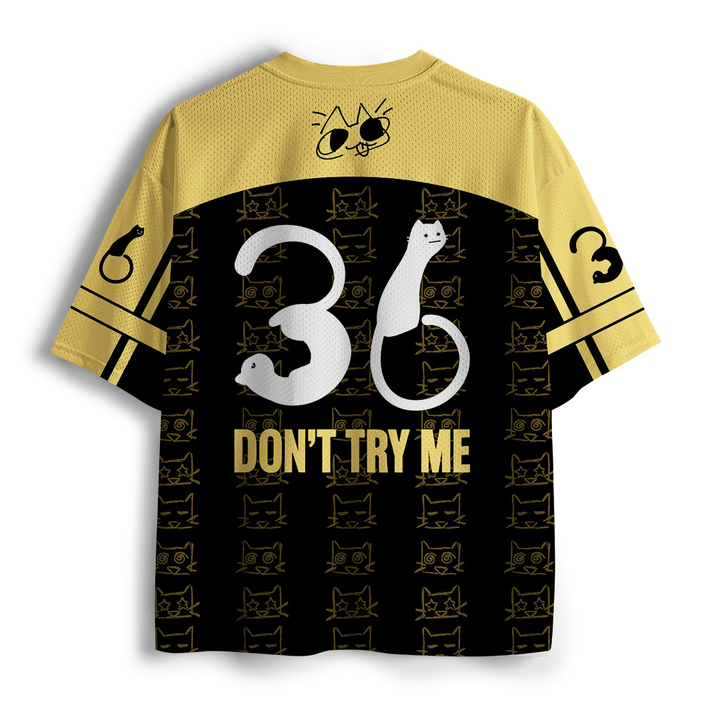 Tokyo-Tiger Beautiful Intelligent Cat Mesh Jersey