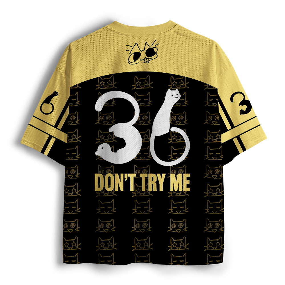 Tokyo-Tiger Beautiful Intelligent Cat Mesh Jersey