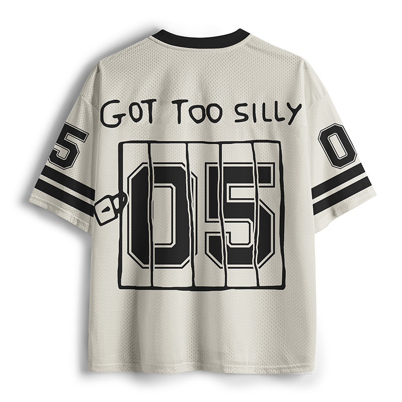 Tokyo-Tiger Got Too Silly Goose Black Version Mesh Jersey