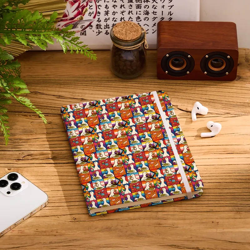 Tokyo-Tiger More Spaghetti Less Upsetti Goose Pride Notebook