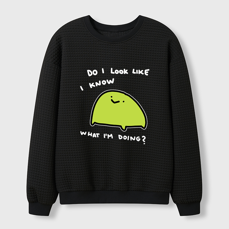 Tokyo-Tiger Foolish Frog Waffle Sweatshirt