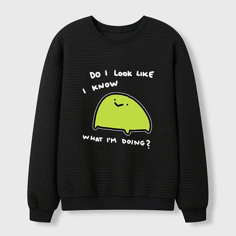 Tokyo-Tiger Foolish Frog Waffle Sweatshirt