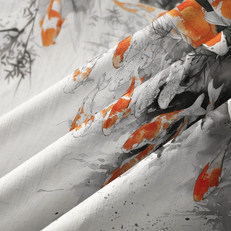 Tokyo-Tiger Dance Of The Koi Aloha Hawaiian Shirt