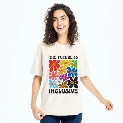 Tokyo-Tiger Inclusive World For Everyone Washed T-Shirt