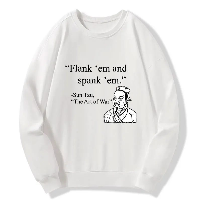 Tokyo-Tiger The Art Of War Funny Classic Sweatshirt