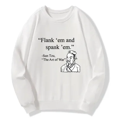 Tokyo-Tiger The Art Of War Funny Classic Sweatshirt