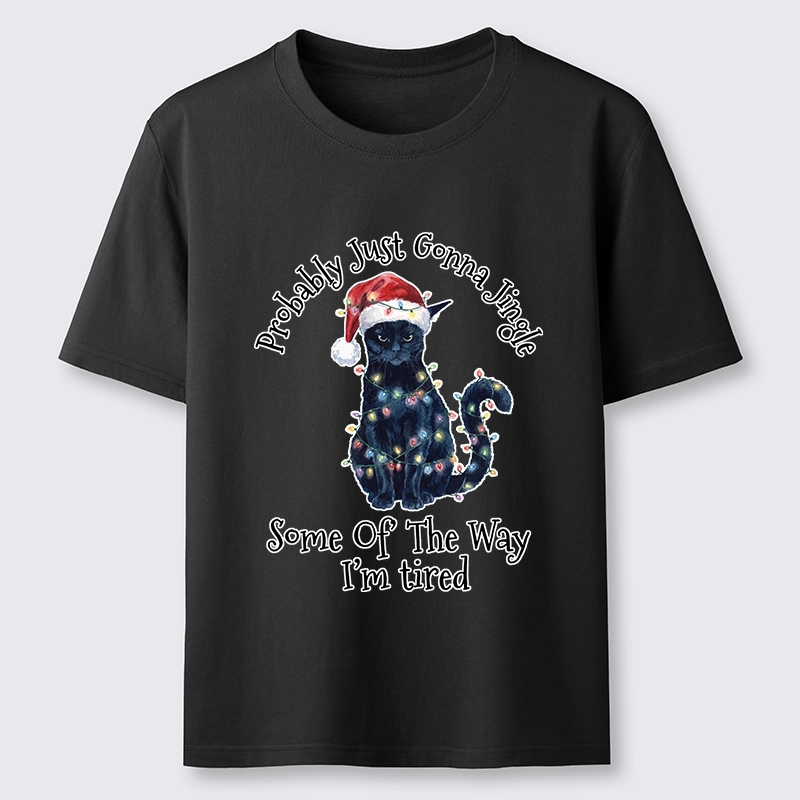 Tokyo-Tiger Tired Christmas Cat Meme Classic T-Shirt