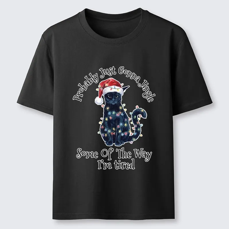Tokyo-Tiger Tired Christmas Cat Meme Classic T-Shirt