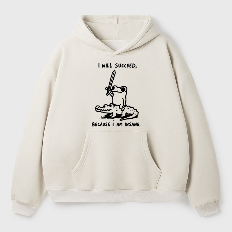 Tokyo-Tiger Warrior Frog Funny Meme Adult Fleece Hoodie