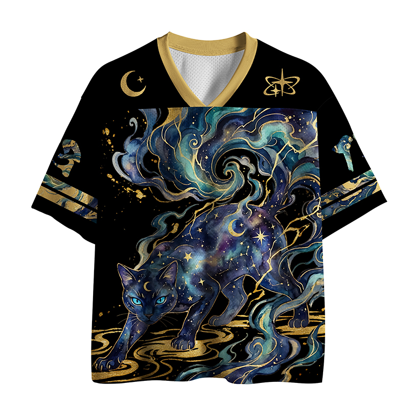 Tokyo-Tiger Galaxy Spirit Cat Mesh Jersey
