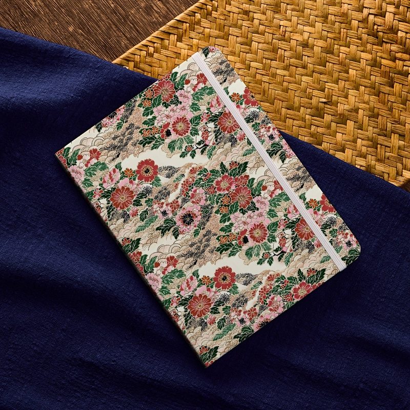 Tokyo-Tiger Floral Splendor Notebook
