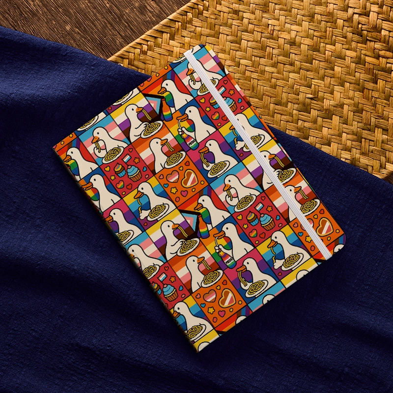 Tokyo-Tiger More Spaghetti Less Upsetti Goose Eat Spaghetti Notebook