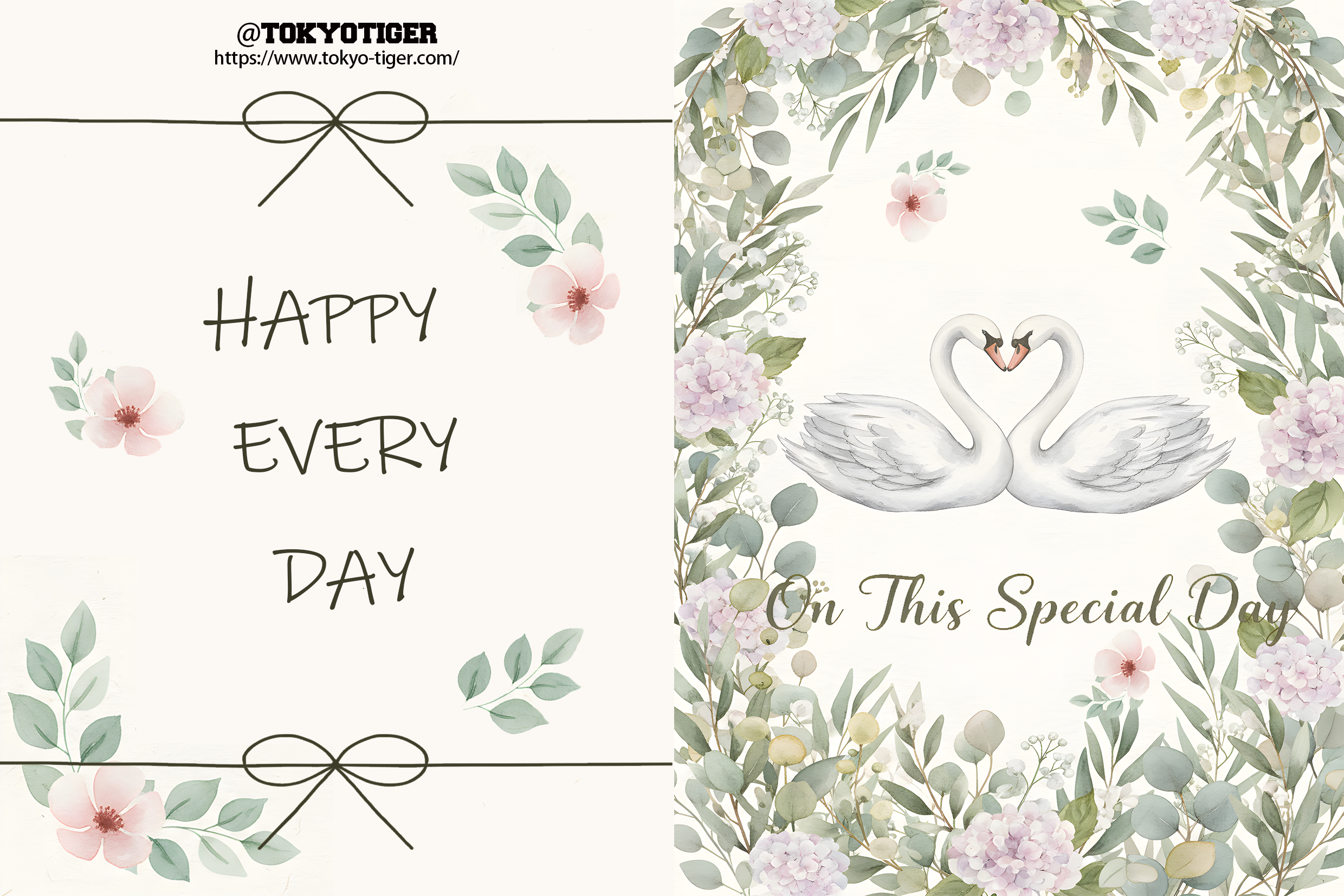 Tokyo-Tiger Happy Every Day Card