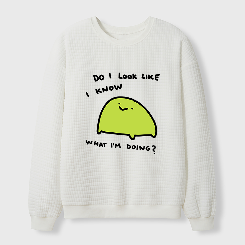 Tokyo-Tiger Foolish Frog Waffle Sweatshirt