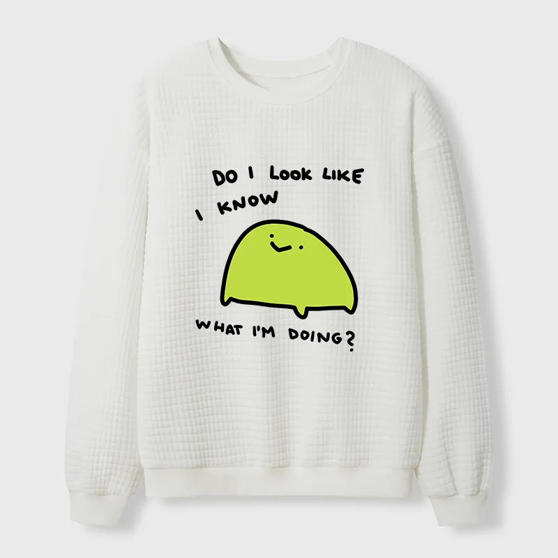 Tokyo-Tiger Foolish Frog Waffle Sweatshirt