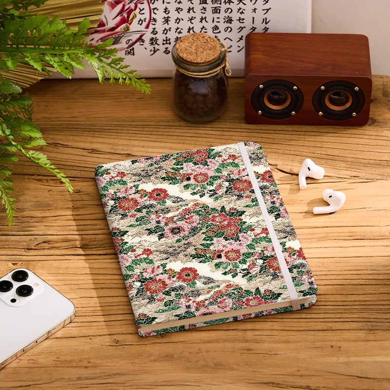 Tokyo-Tiger Floral Splendor Notebook