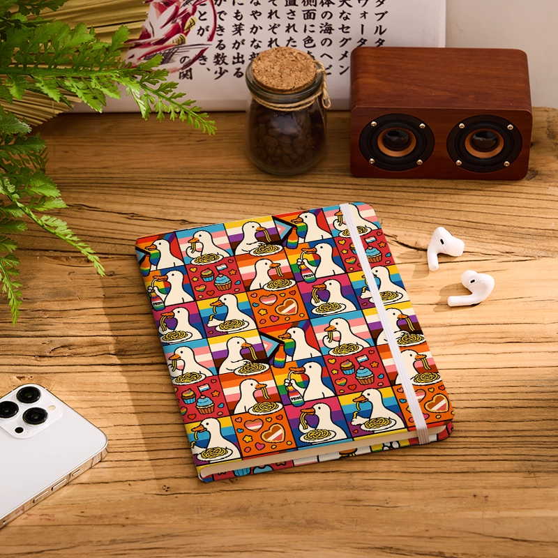 Tokyo-Tiger More Spaghetti Less Upsetti Goose Eat Spaghetti Notebook