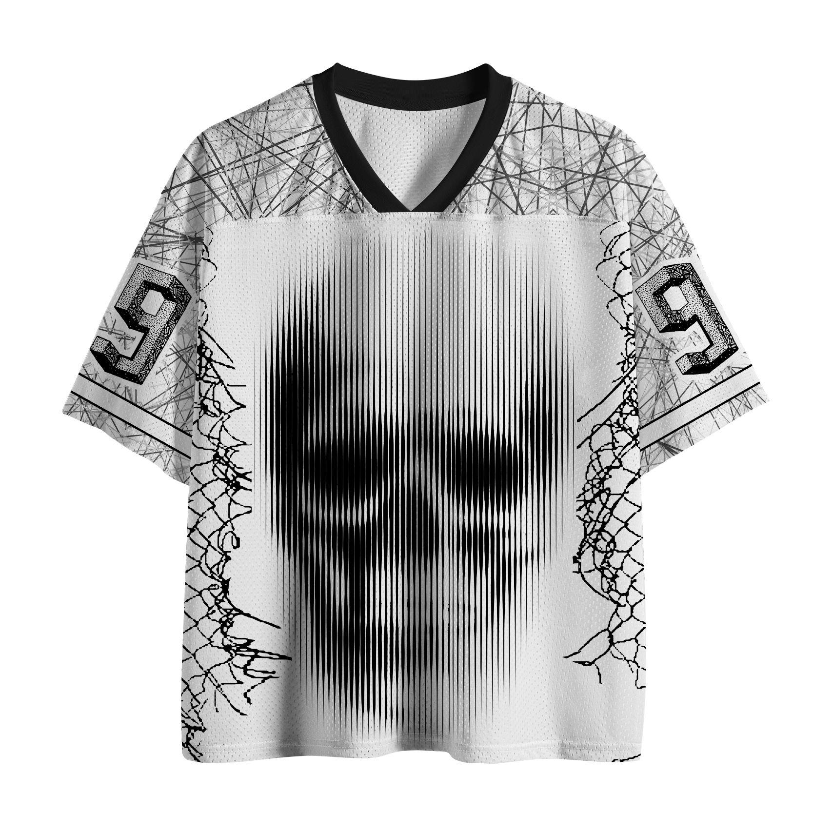 Tokyo-Tiger Funny Skull: Survived Another Day Today Mesh Jersey