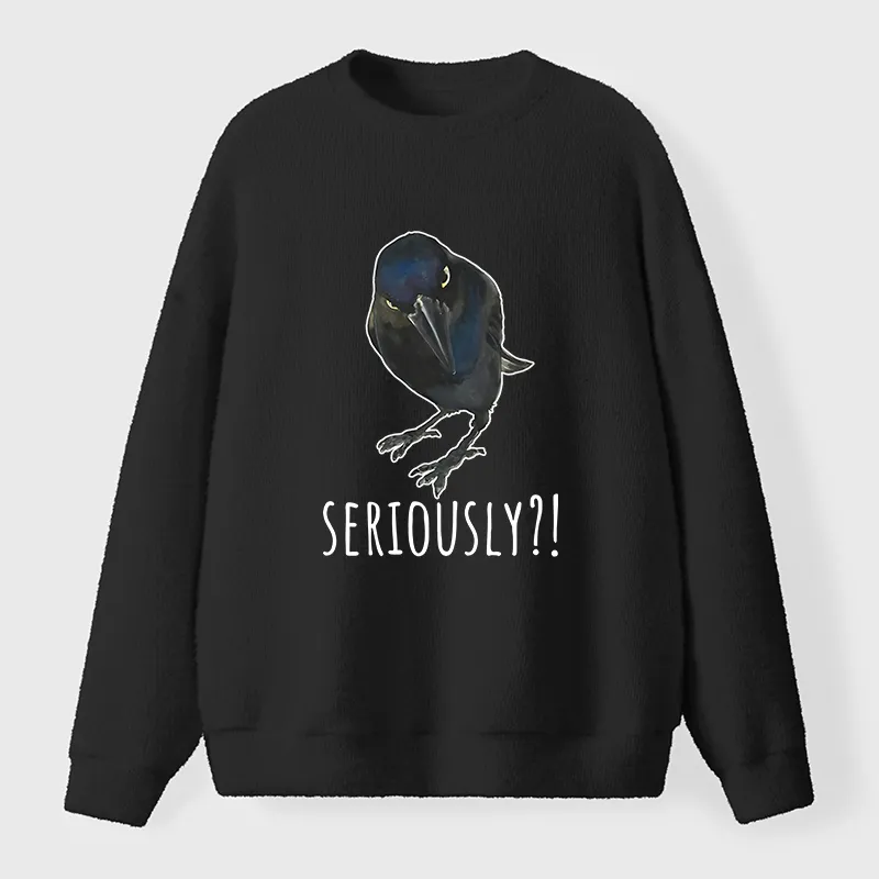 Tokyo-Tiger Raven's Question Fuzzy Sweatshirt