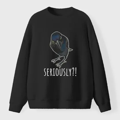 Tokyo-Tiger Raven's Question Fuzzy Sweatshirt