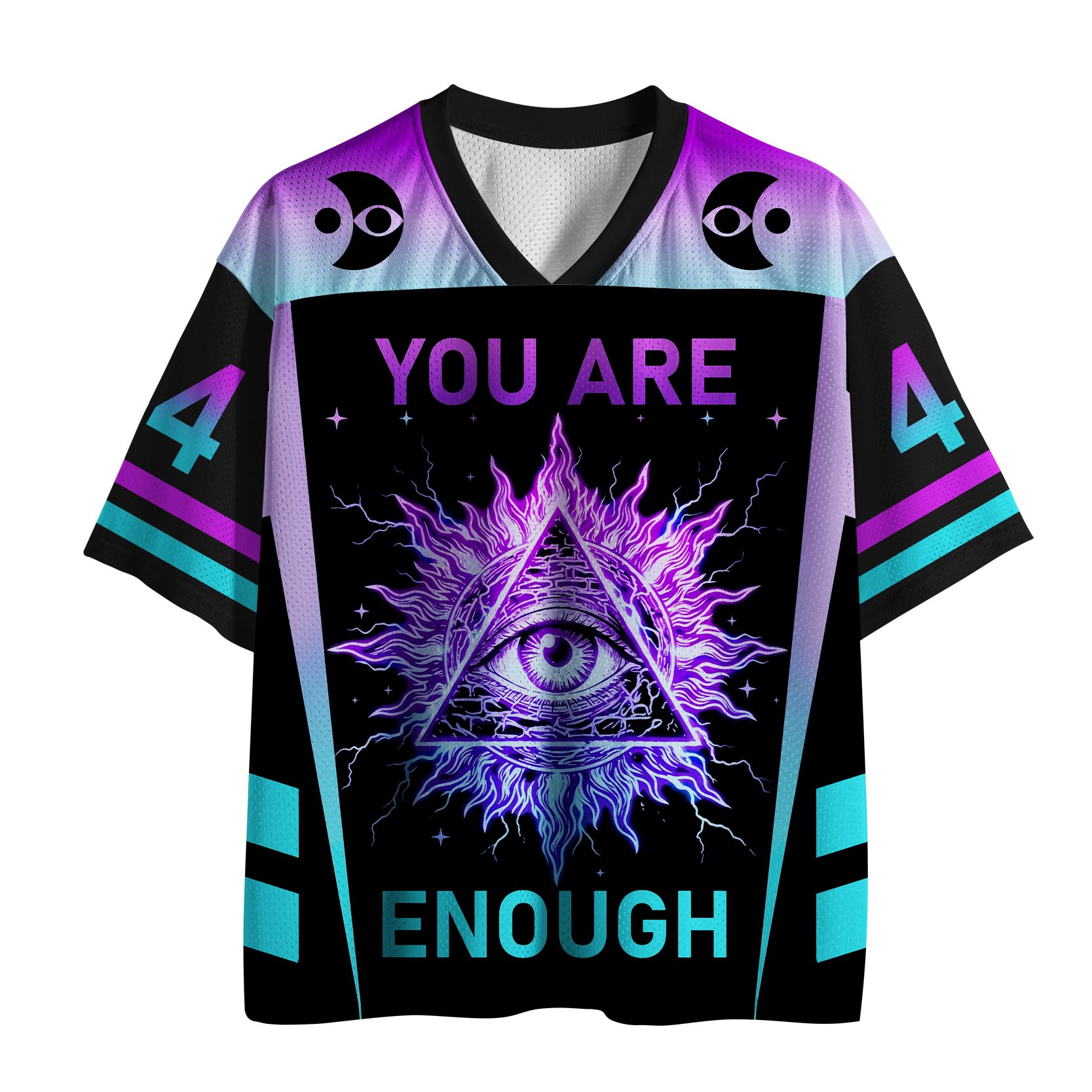Tokyo-Tiger You Are Already Enough Mesh Jersey