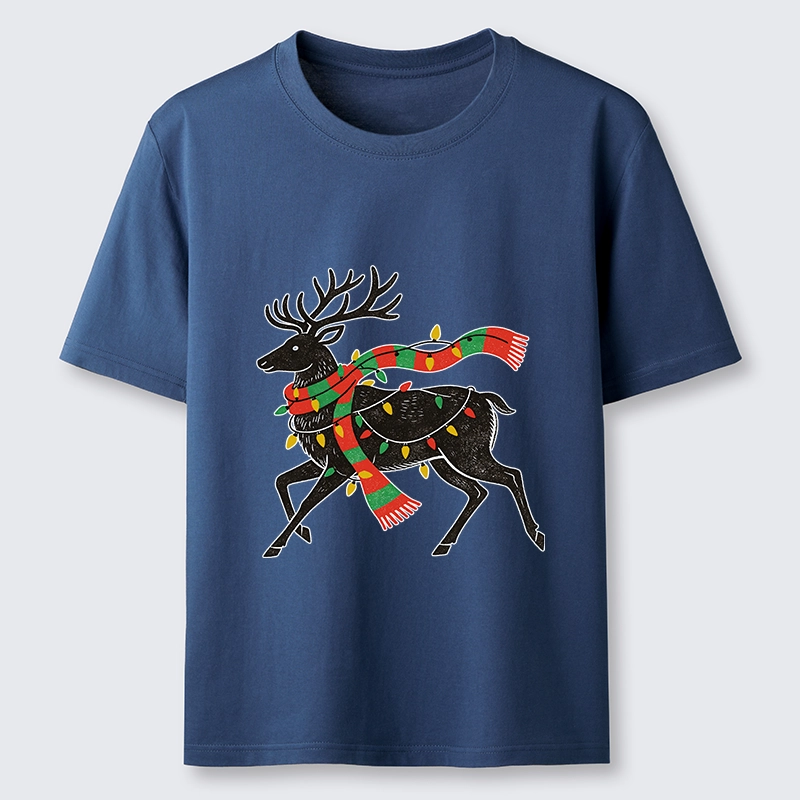Tokyo-Tiger Christmas Light Reindeer Classic T-Shirt