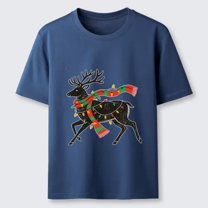 Tokyo-Tiger Christmas Light Reindeer Classic T-Shirt