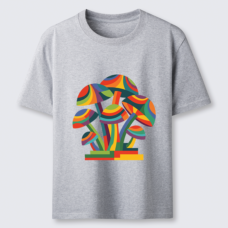 Tokyo-Tiger Colorful Mushroom Art Classic T-Shirt