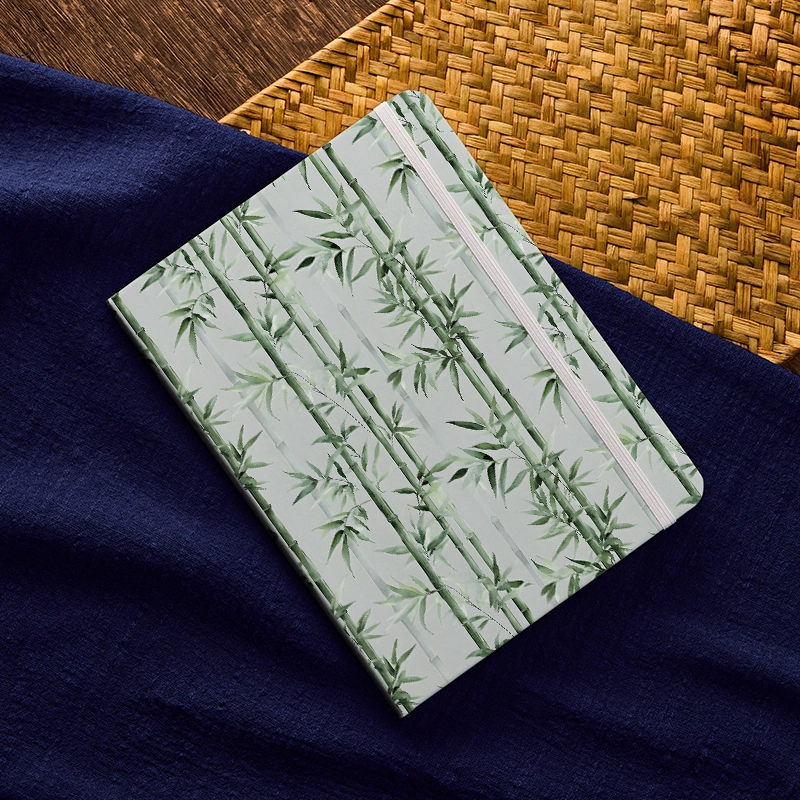 Tokyo-Tiger Zen Bamboo Grove Notebook