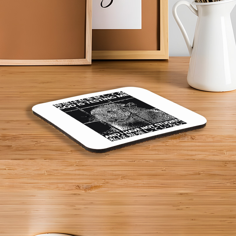 Tokyo-Tiger God Is Testing Me Coaster