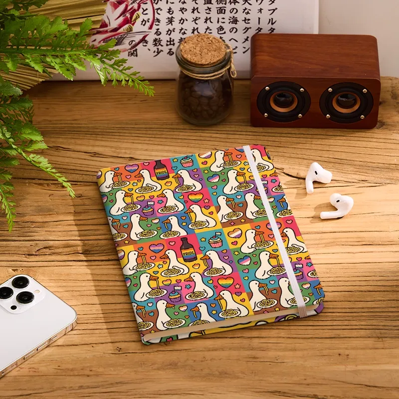 Tokyo-Tiger Pride japanese Goose Eat Spaghetti Notebook