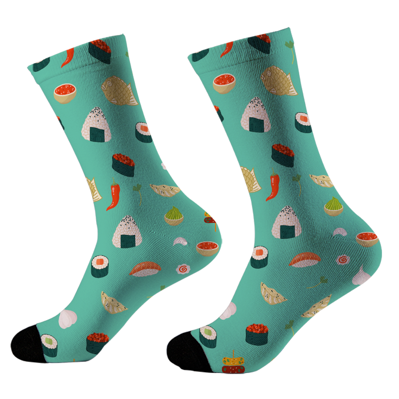 Tokyo-Tiger Sushi Feast Socks