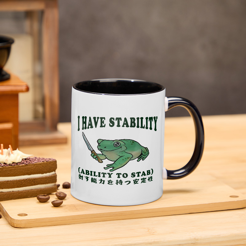 Tokyo-Tiger Mentally Stable Assassin Frog Mug