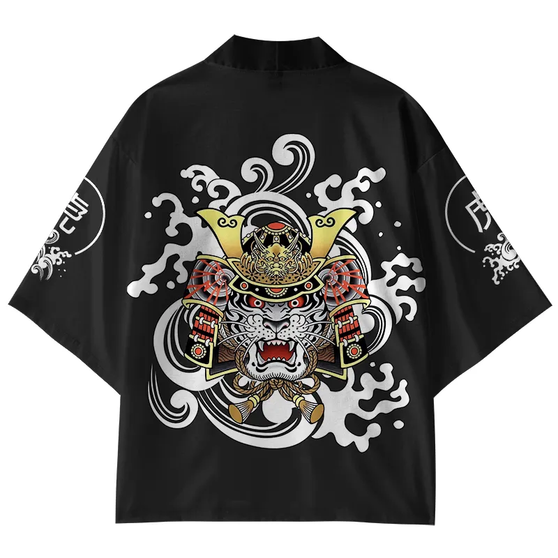 Tokyo-Tiger Tiger Samurai Kimono Cardigan
