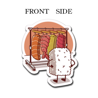 Tokyo-Tiger Which One Should I Wear Today Fridge Magnet