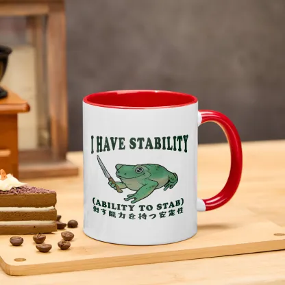 Tokyo-Tiger Mentally Stable Assassin Frog Mug