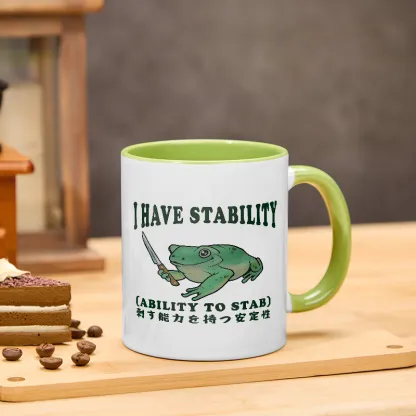 Tokyo-Tiger Mentally Stable Assassin Frog Mug